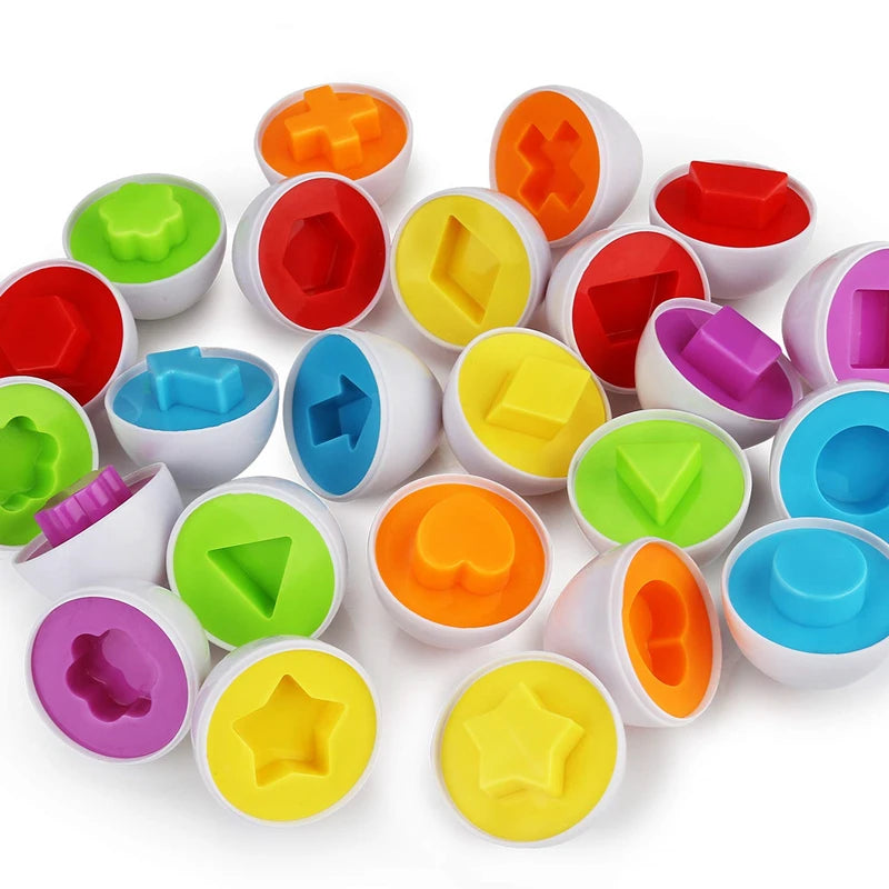Baby Montessori Egg Puzzle Game