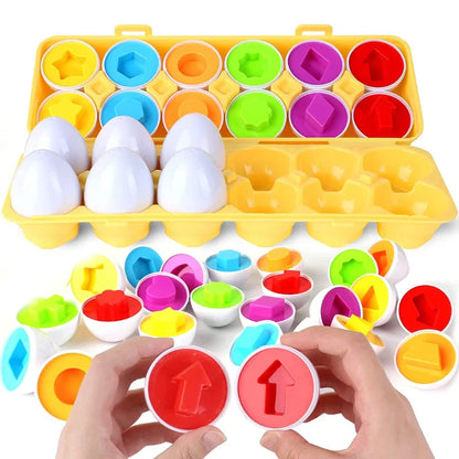 Baby Montessori Egg Puzzle Game