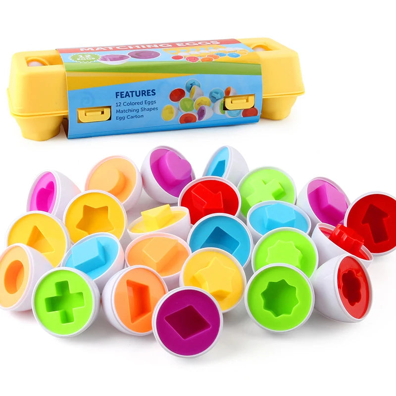 Baby Montessori Egg Puzzle Game