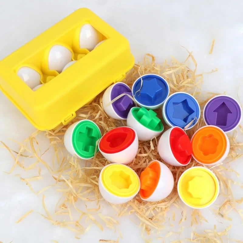 Baby Montessori Egg Puzzle Game