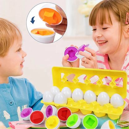Baby Montessori Egg Puzzle Game