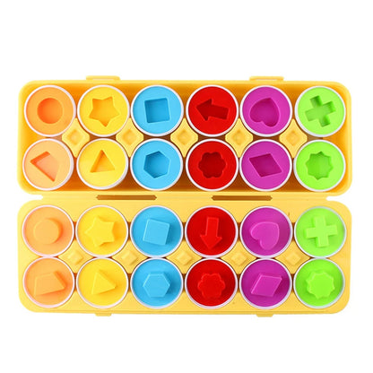 Baby Montessori Egg Puzzle Game