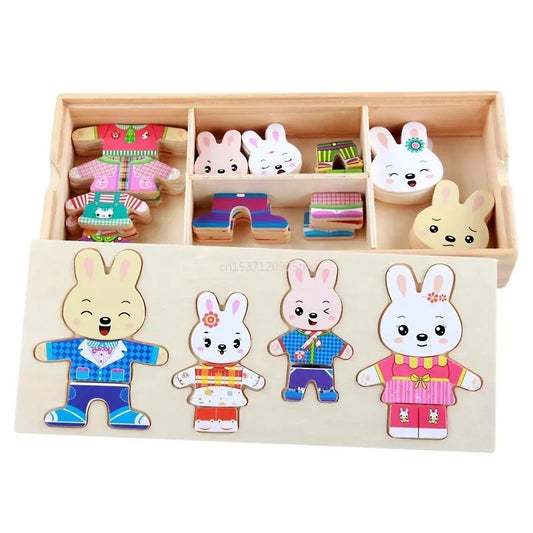 Little Bear Dress-Up Puzzle